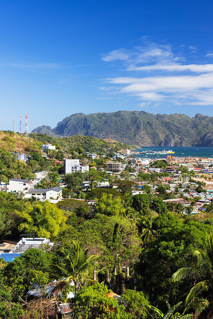 Stadt Coron, Palawan, Philippinen, Südostasien, Asien