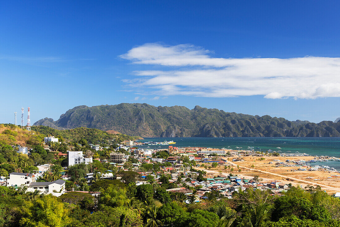 Stadt Coron, Palawan, Philippinen, Südostasien, Asien