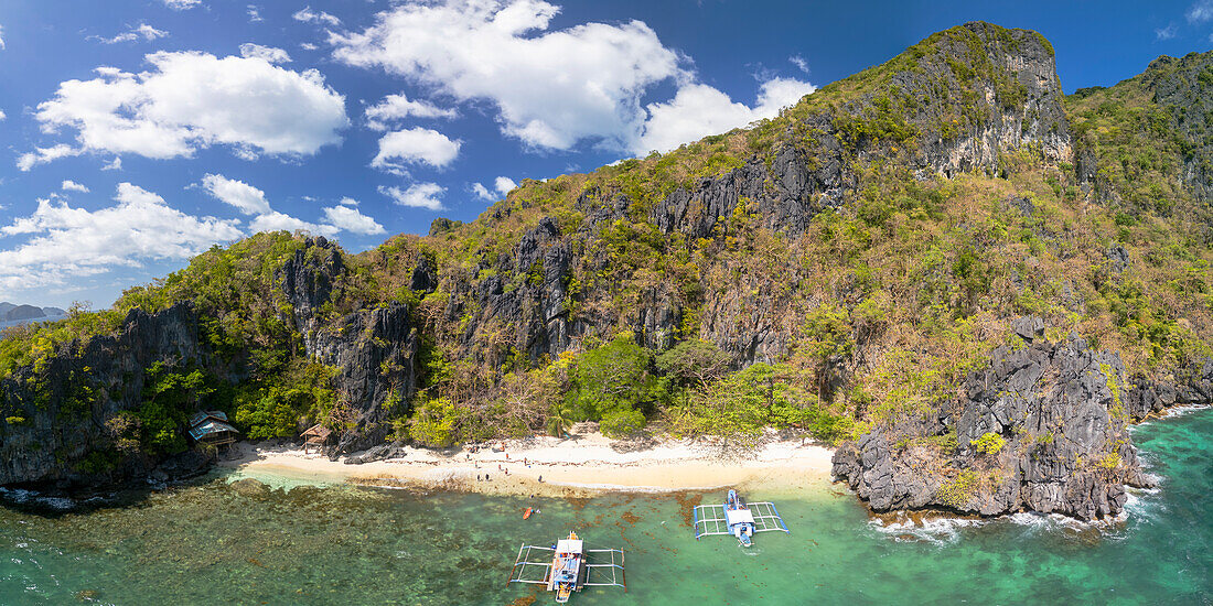 Serenity Beach, Insel Cadlao, El Nido, Bacuit Bay, Palawan, Philippinen, Südostasien, Asien