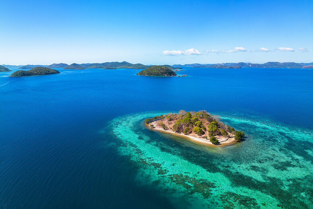 Chindonan Insel, Kalamische Inseln, Coron, Palawan, Philippinen, Südostasien, Asien