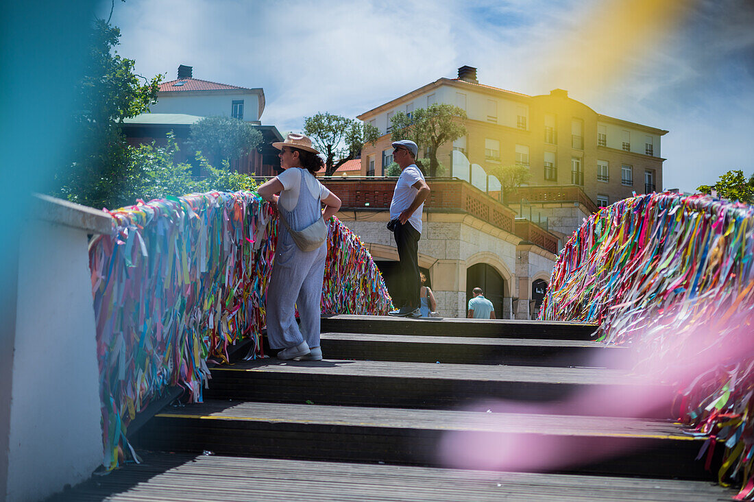 Ponte Lacos de Amizade bridge, Aveiro, Portugal