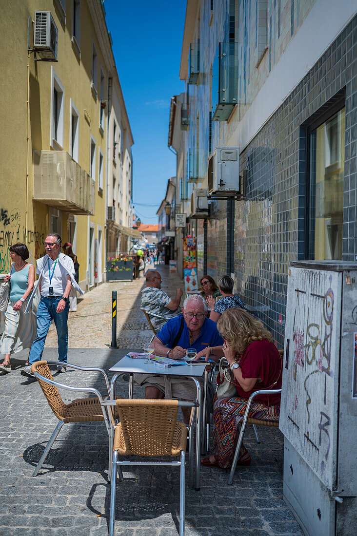 Straßen von Aveiro, Portugal