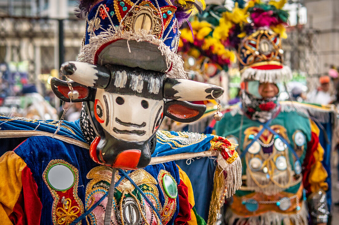 Dia de la Virgen de Guadalupe (Fest der Jungfrau von Guadalupe) und Parade in Guatemala-Stadt.