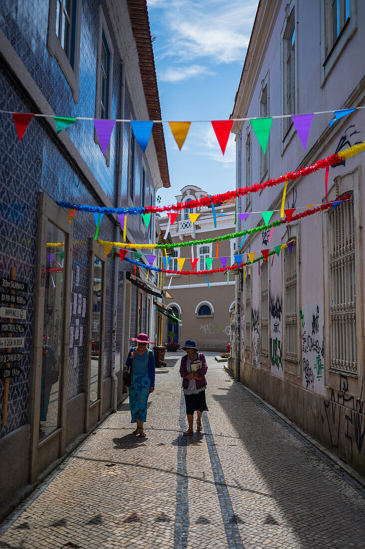 Straßen von Aveiro, Portugal