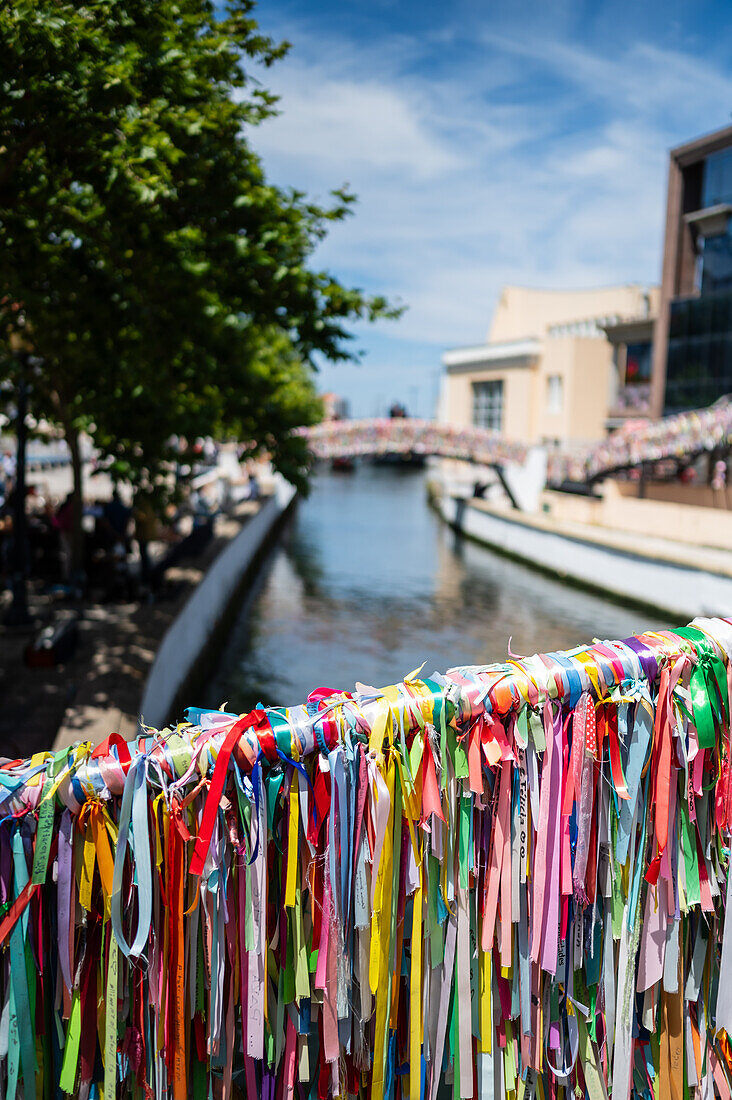 Brücke Ponte Lacos de Amizade, Aveiro, Portugal