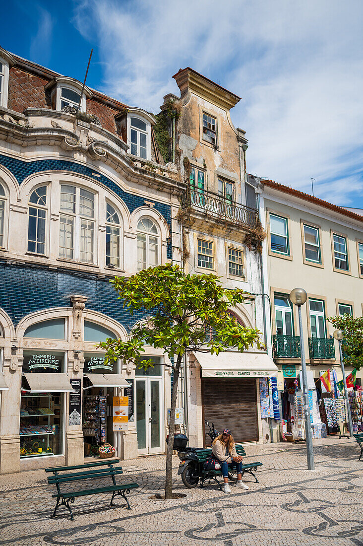 Straßen von Aveiro, Portugal