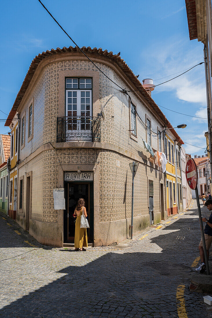 Die Straßen von Aveiro, Portugal