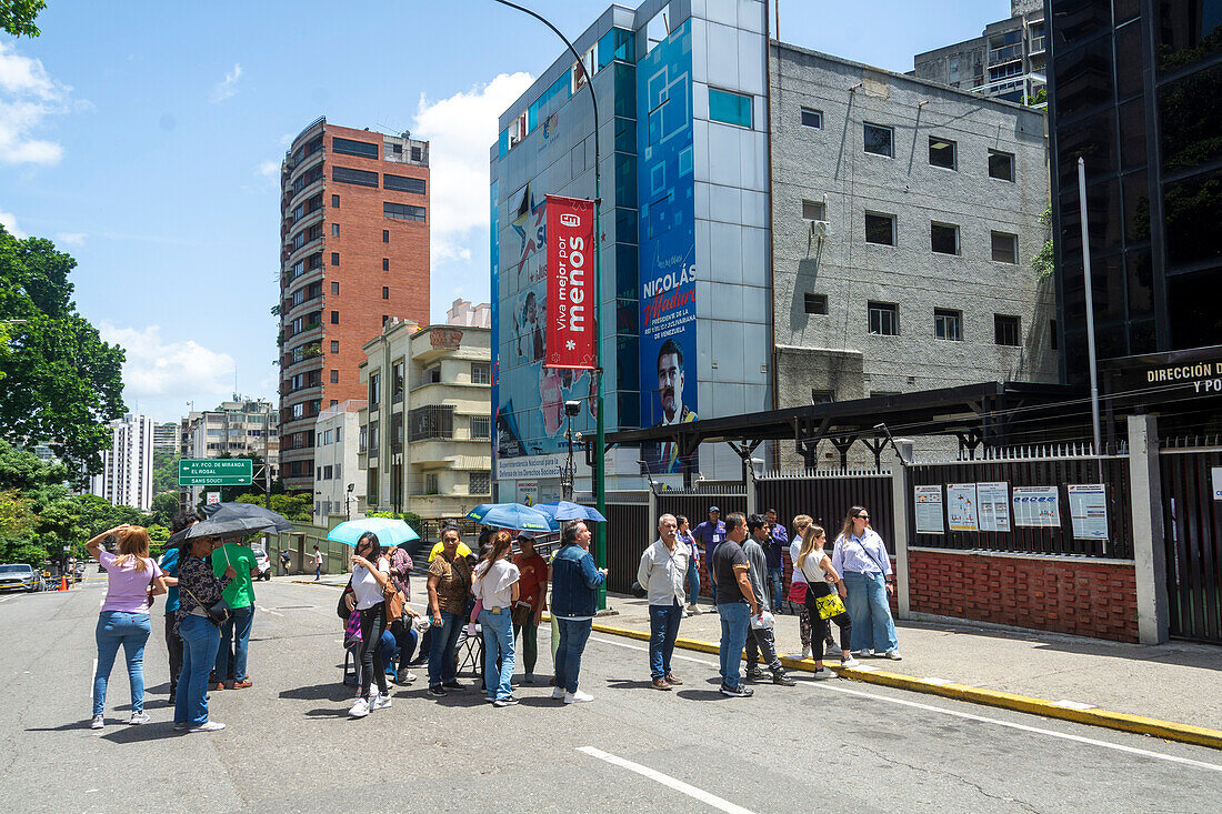 Presidential election day in Venezuela, where the current president Nicolas Maduro and opposition candidate Edmundo Gonzalez Urrutia