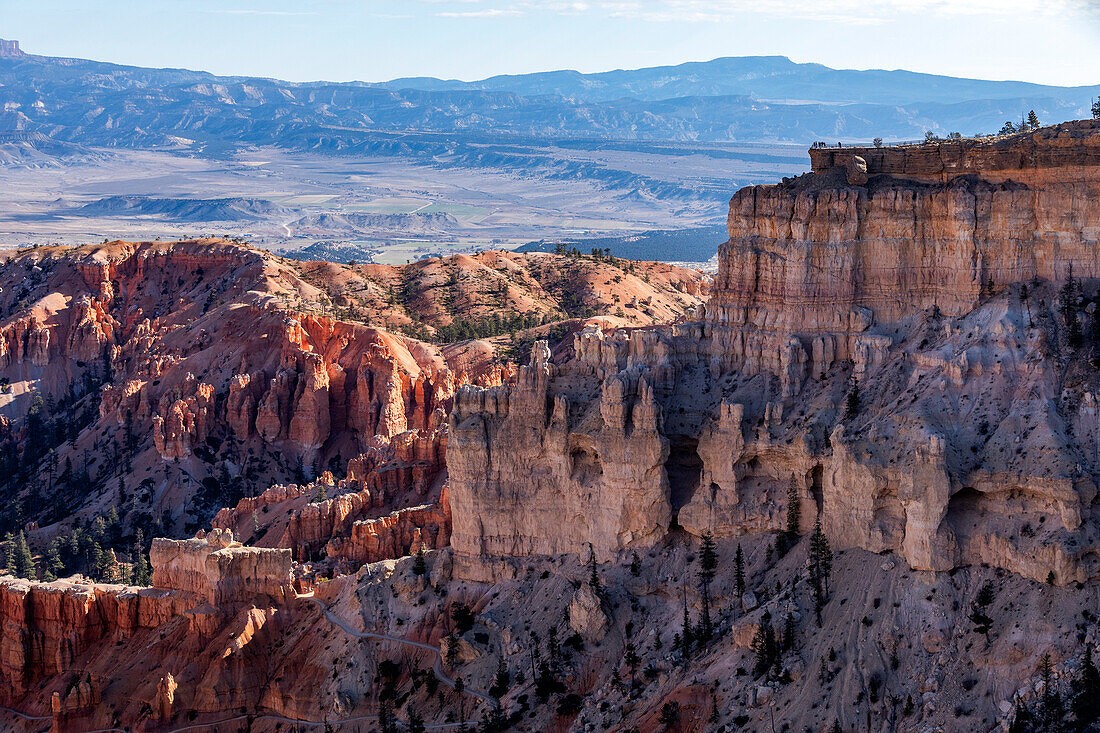 Sandsteinfelsen im Bryce Canyon-Nationalpark