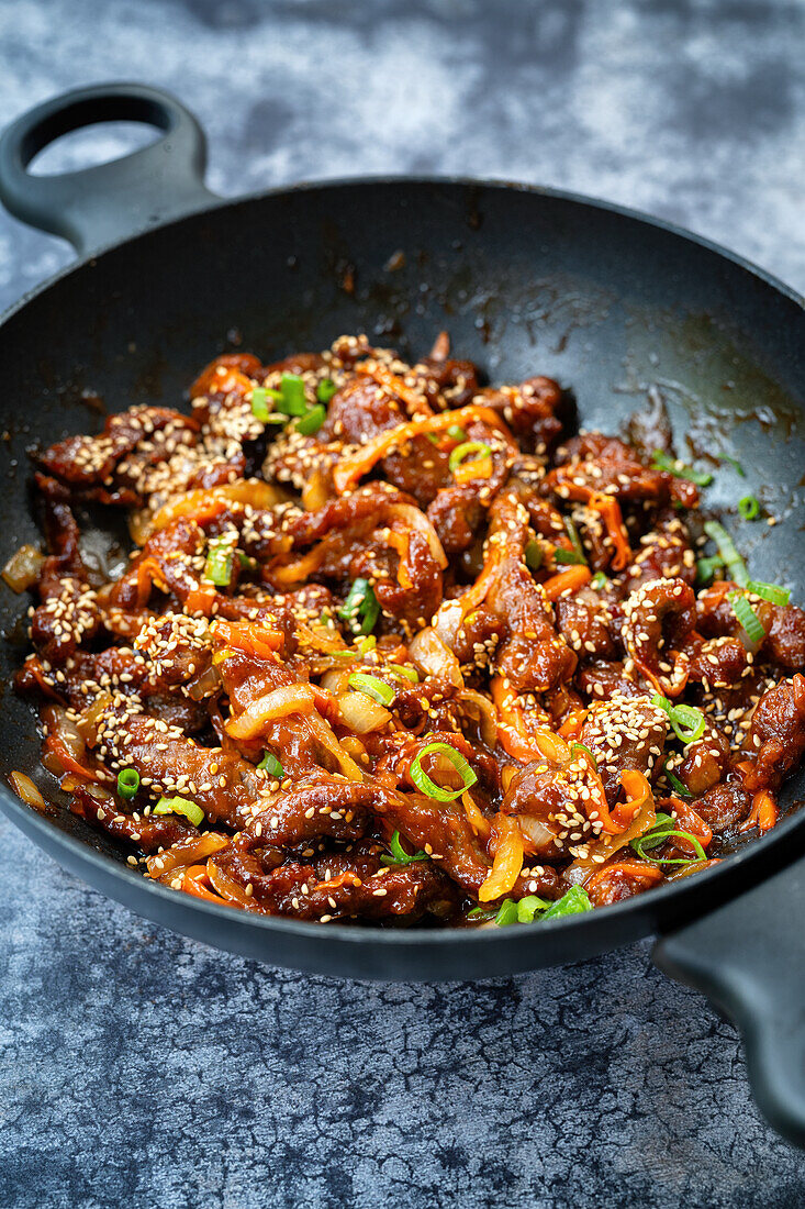 Crispy chilli beef