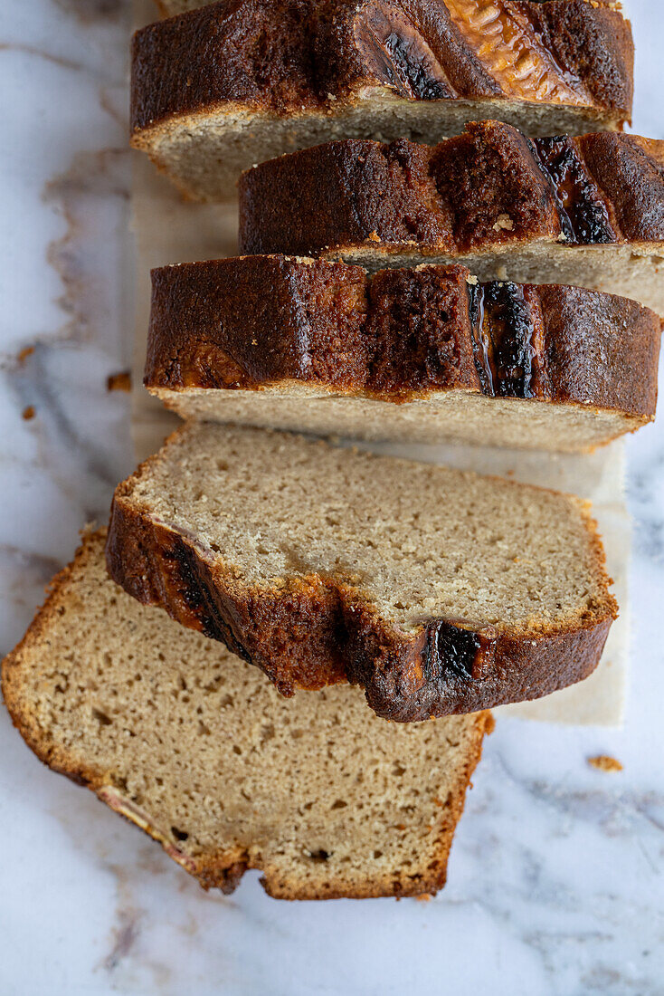 Sauerteig-Bananenbrot