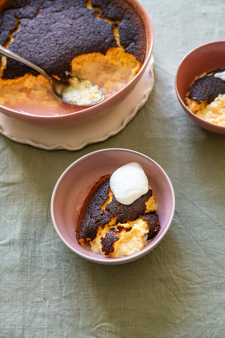 Japie Se Gunsteling: Südafrikanisches Dessert mit Orangenaroma