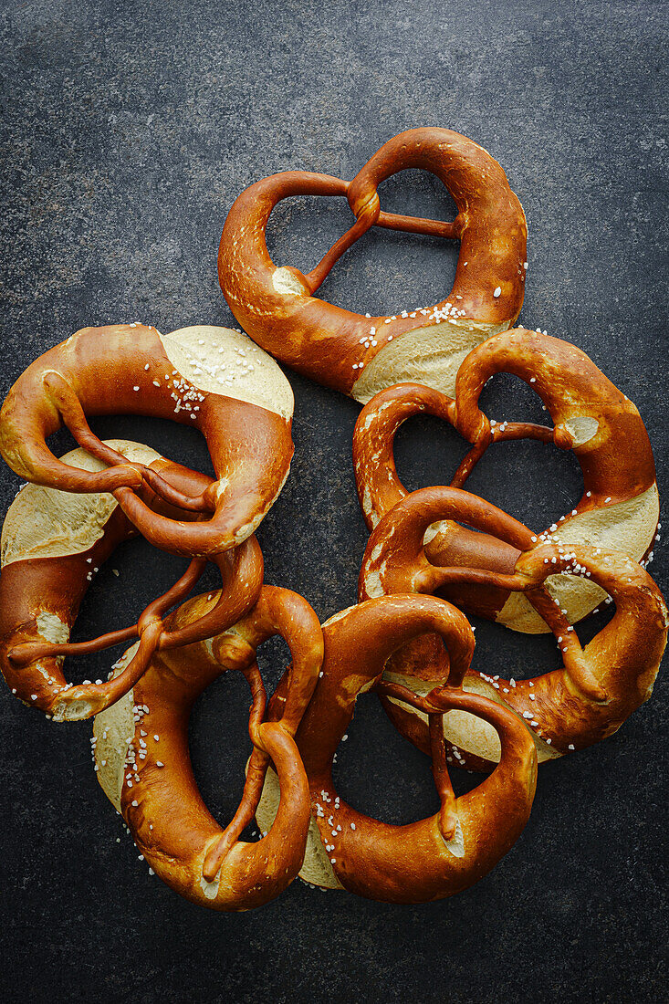 Classic Bavarian pretzels