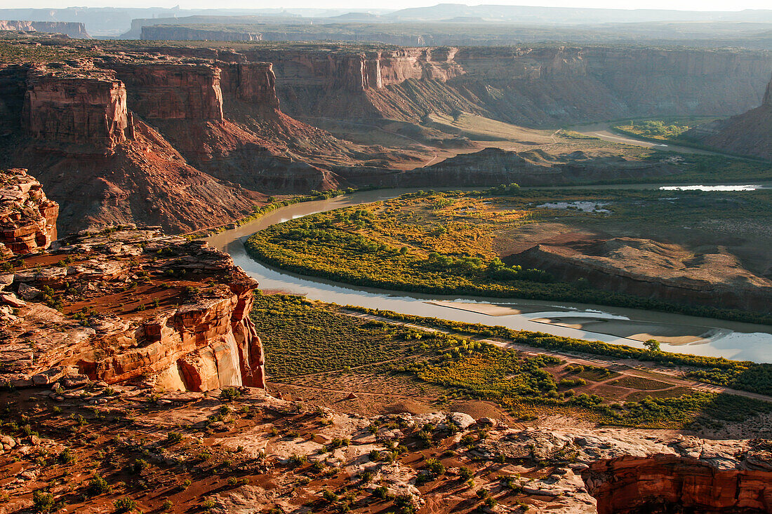 Aerial view of Stillwater Canyon, USA