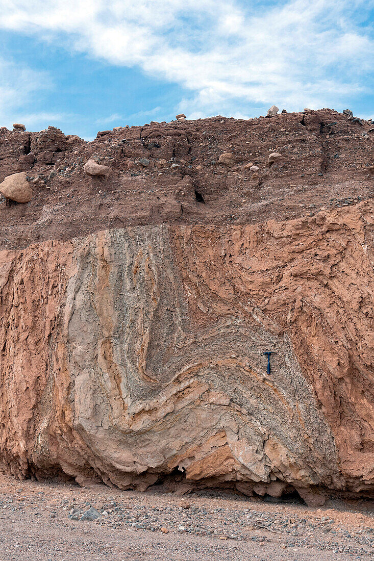 Angular unconformity, California, USA