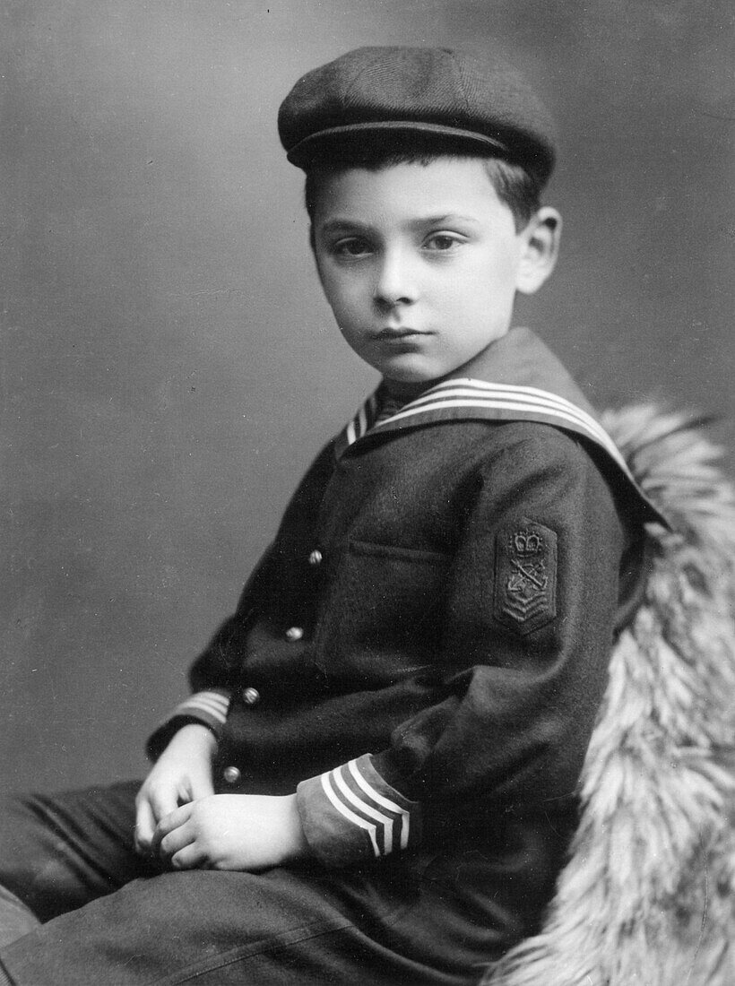 Wolfgang Pauli at 6 years old