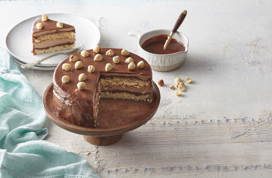 Nougat cake (gateau) + steps