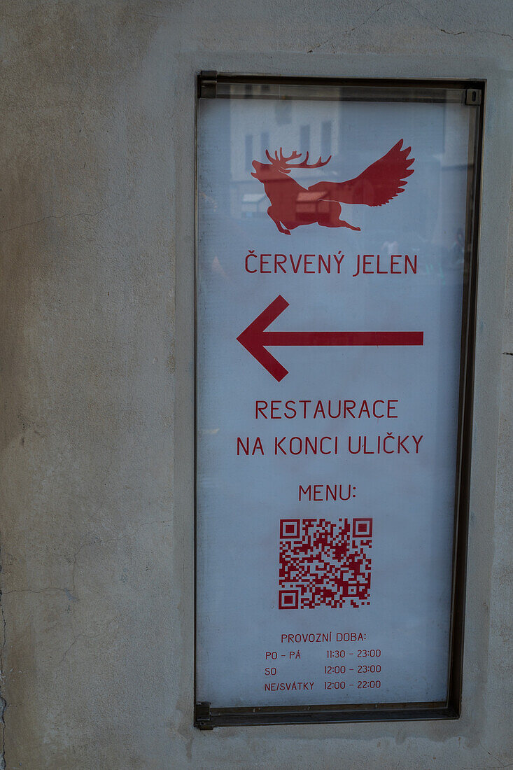 Cervený Jelen restaurant in Prague