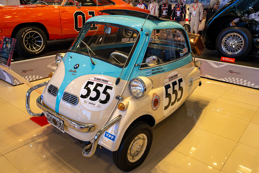 A 1958 BMW Isetta 300 in the Museo Termas de Rio Hondo, Termas de Rio Hondo, Argentina.