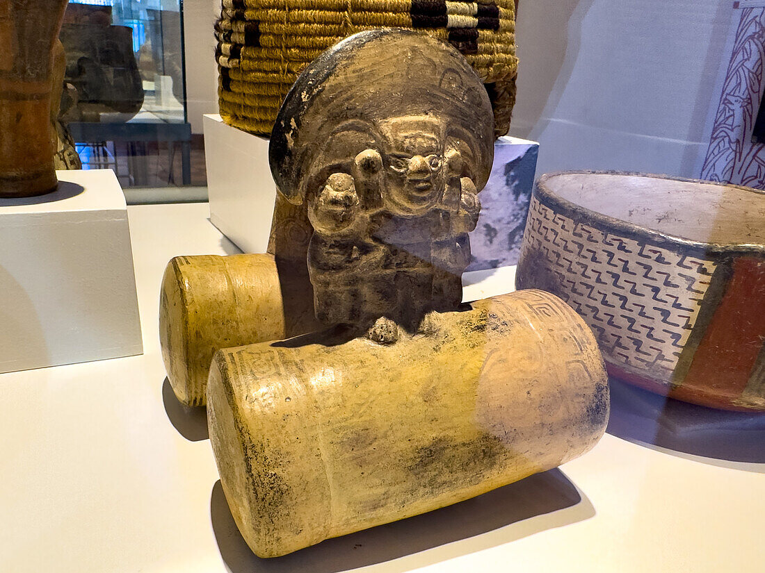 Artifacts from the Andean countries of Chile, Bolivia & Peru. Eduardo Casanova Archeology Museum in Tilcara, Argentina.