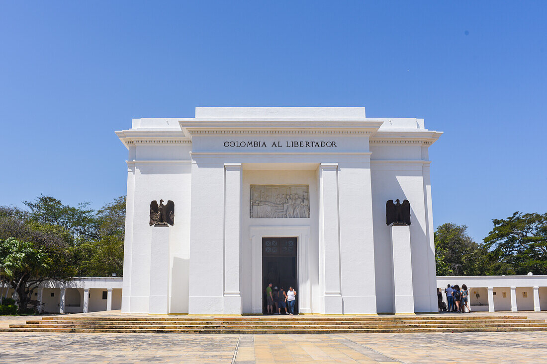 Altar of the Fatherland (Altar de la Patria) in Quinta de San Pedro Alejandrino, where Simon Bolivar spent his last days, Santa Marta, Colombia