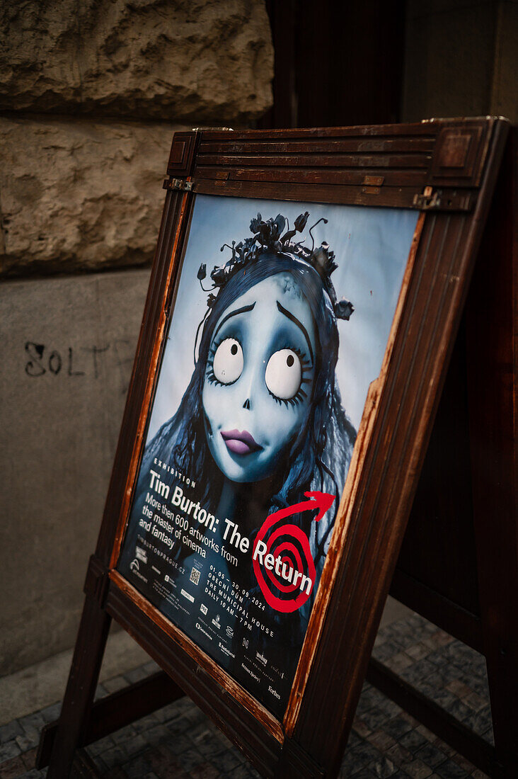 Tim Burton: Die Rückkehr Ausstellung in Prag