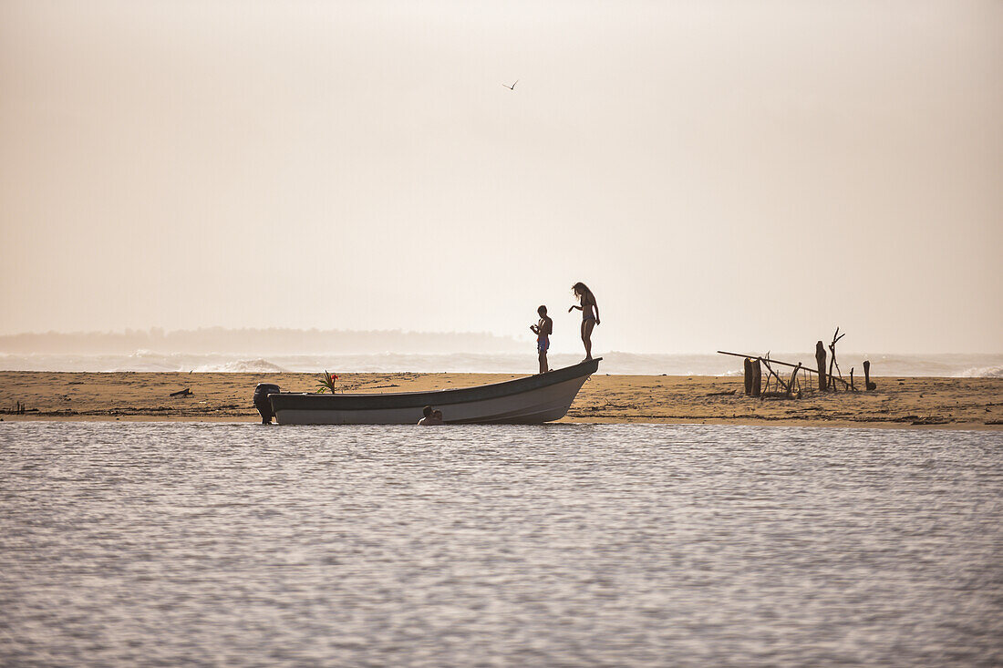 Mouth of the Don Diego River and the Caribbean Sea, Colombia