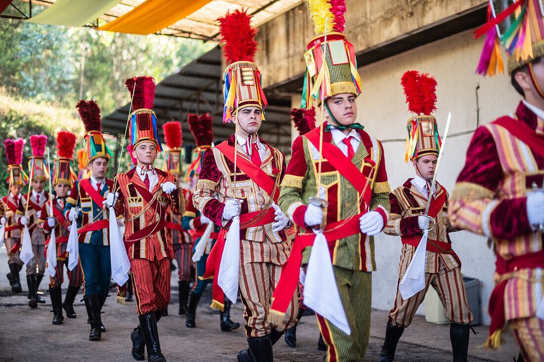 The Festival of Saint John of Sobrado, also known as Bugiada and Mouriscada de Sobrado, takes place in the form of a fight between Moors and Christians , locally known as Mourisqueiros and Bugios, Sao Joao de Sobrado, Portugal