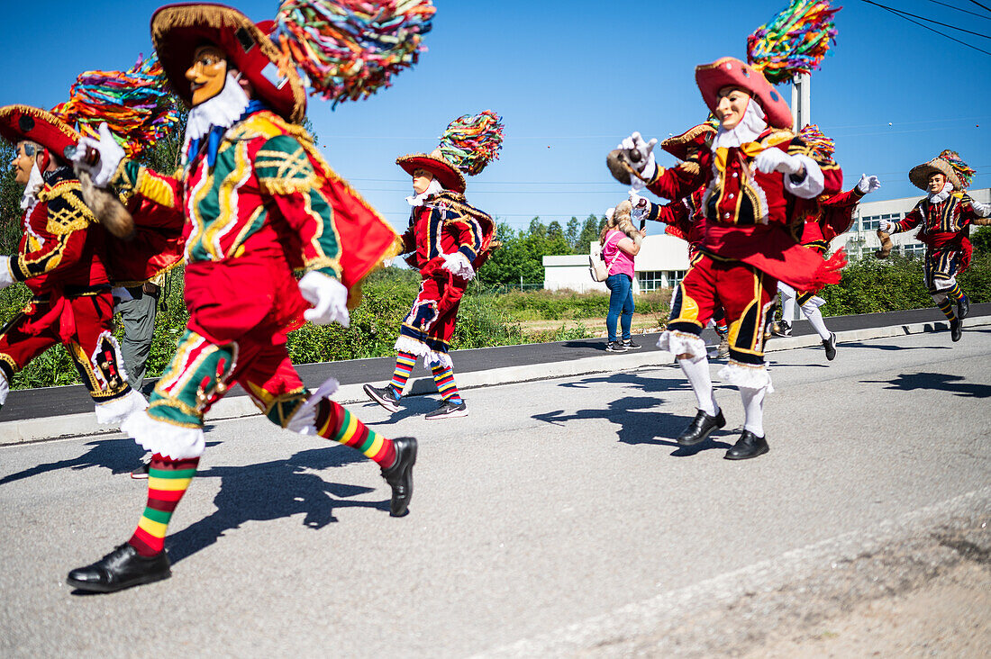 The Festival of Saint John of Sobrado, also known as Bugiada and Mouriscada de Sobrado, takes place in the form of a fight between Moors and Christians , locally known as Mourisqueiros and Bugios, Sao Joao de Sobrado, Portugal