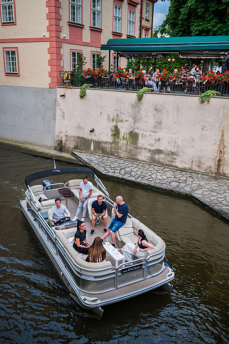 Boat tour in Prague