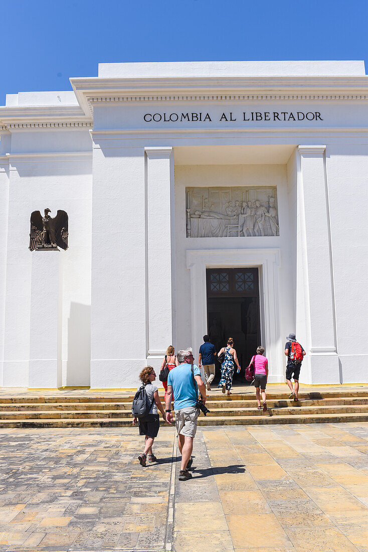 Altar of the Fatherland (Altar de la Patria) in Quinta de San Pedro Alejandrino, where Simon Bolivar spent his last days, Santa Marta, Colombia