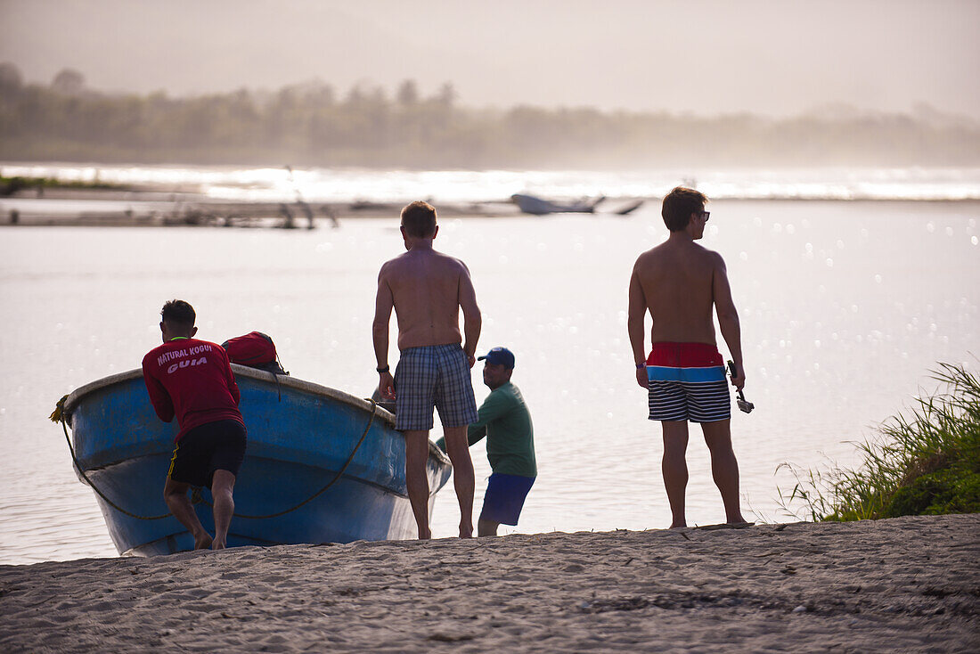 Mouth of the Don Diego River and the Caribbean Sea, Colombia