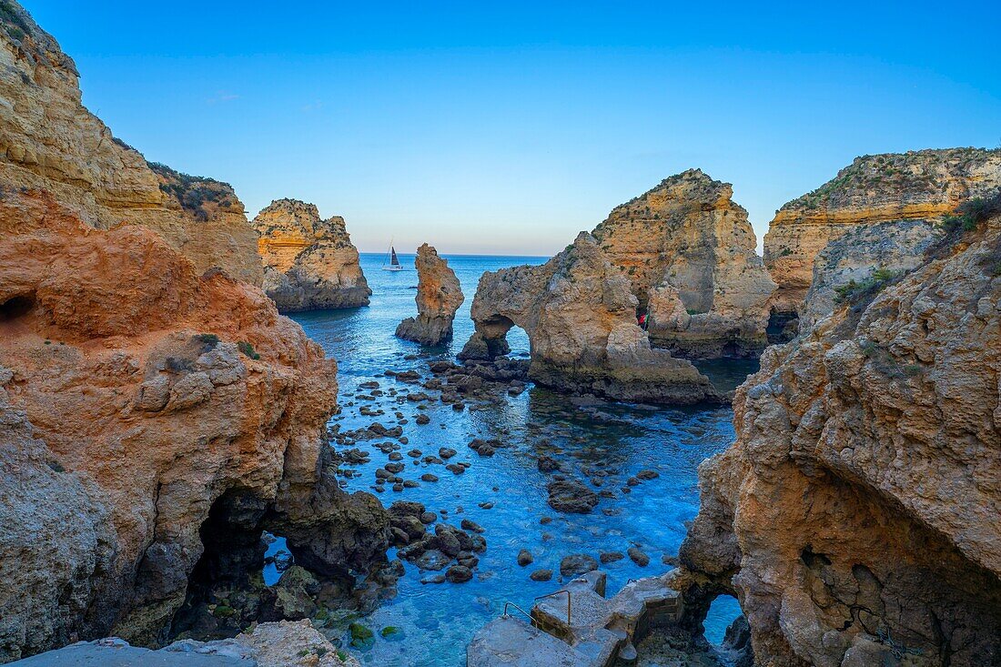 Ponta da Piedade, Lagos, Algarve, Portugal, Europe