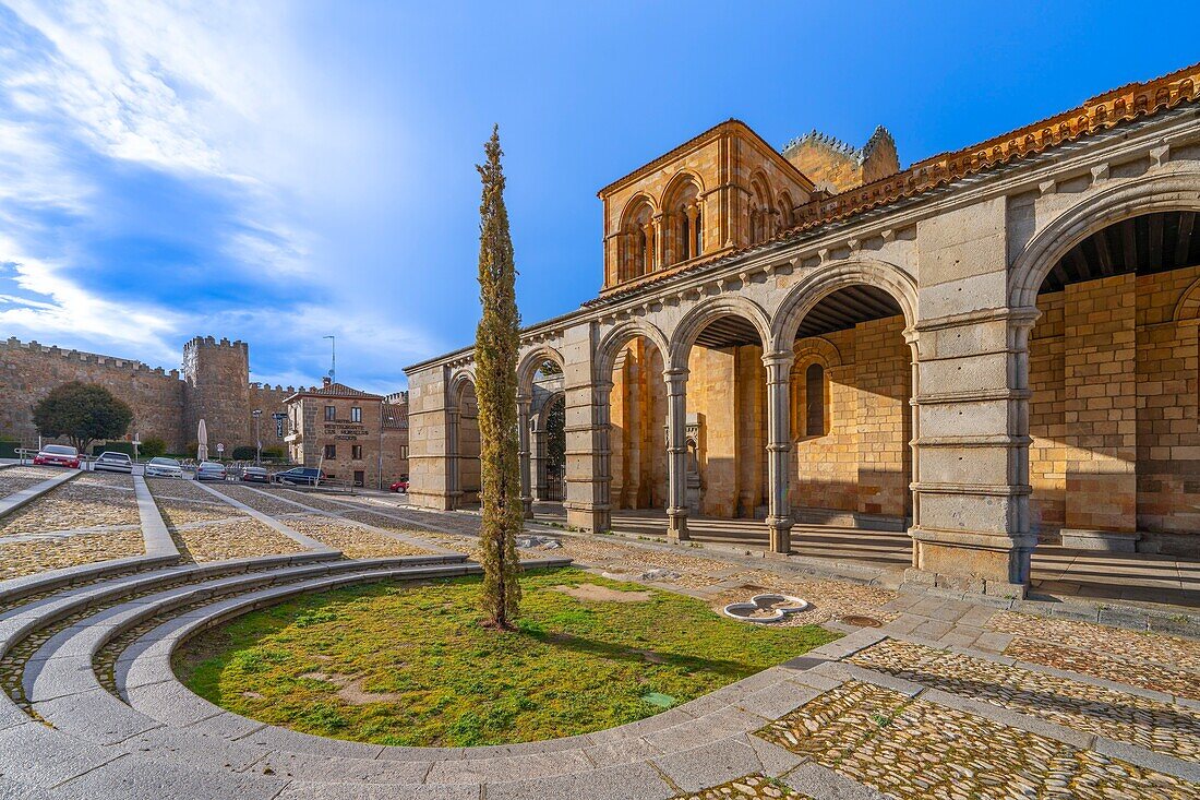 Basilica of St. Vicente, UNESCO World Heritage Site, Avila, Castilla y Leon, Spain, Europe