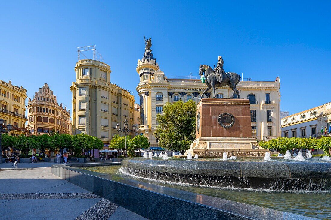 Plaza de las Tendillas, Tendillas-Platz, Córdoba, Andalusien, Spanien, Europa