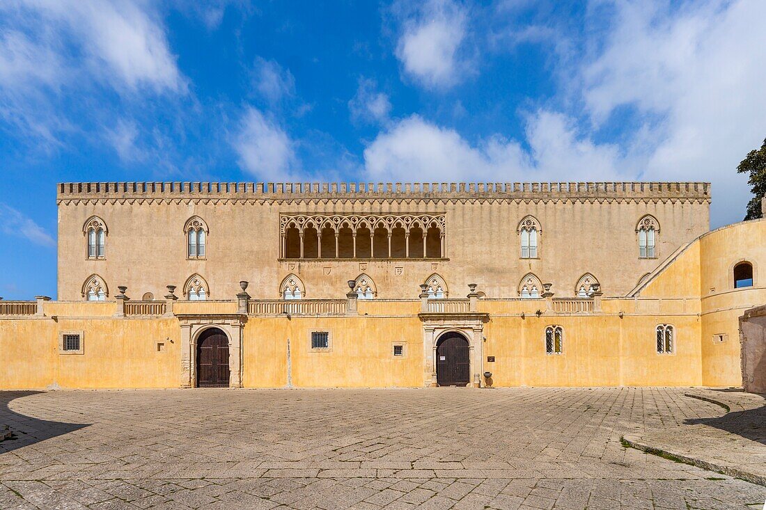 Castello Donna Fugata, Ragusa, Val di Noto, UNESCO World Heritage Site, Sicily, Italy, Mediterranean, Europe