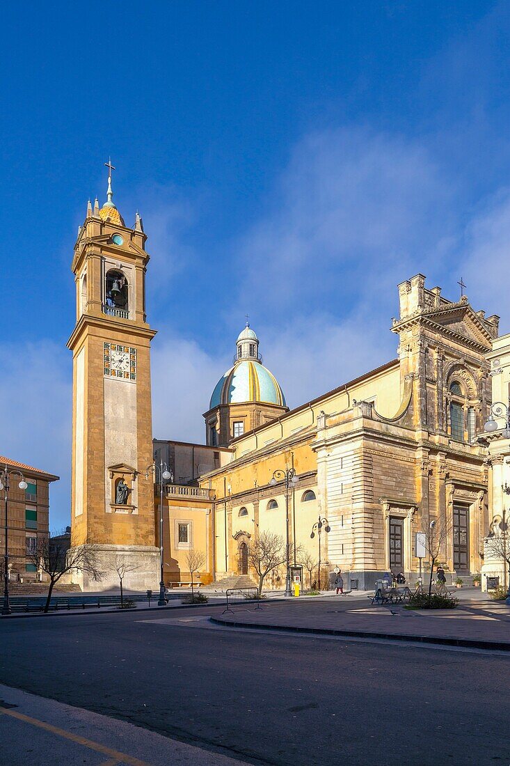 Cathedral Basilica of San Giuliano, Caltagirone, Val di Noto, UNESCO World Heritage Site, Catania, Sicily, Italy, Mediterranean, Europe