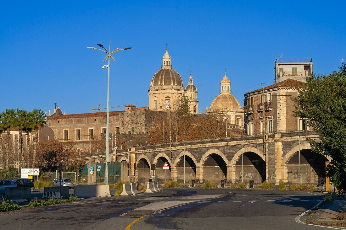 Navy Arches (Archi della Marina), Catania, Sicily, Italy, Mediterranean, Europe