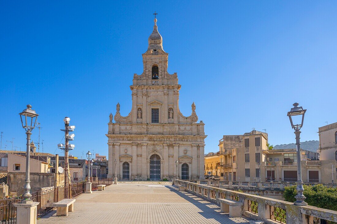 Kathedrale Santa Maria delle Stelle, Comiso, Ragusa, Sizilien, Italien, Mittelmeerraum, Europa