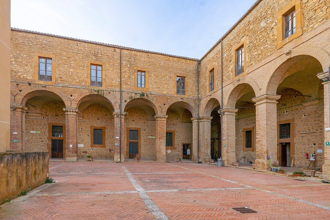 Jesuit College, Piazza Armerina, Enna, Sicily, Italy, Mediterranean, Europe