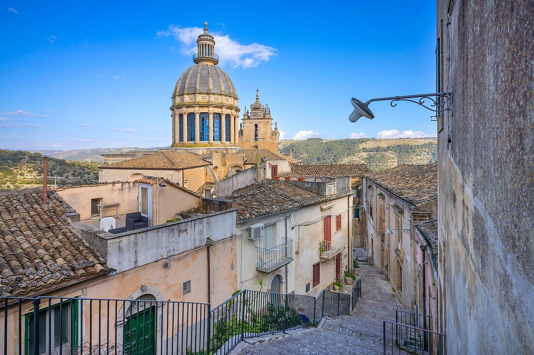 Ragusa Ibla, Val di Noto, UNESCO-Weltkulturerbe, Sizilien, Italien, Mittelmeer, Europa