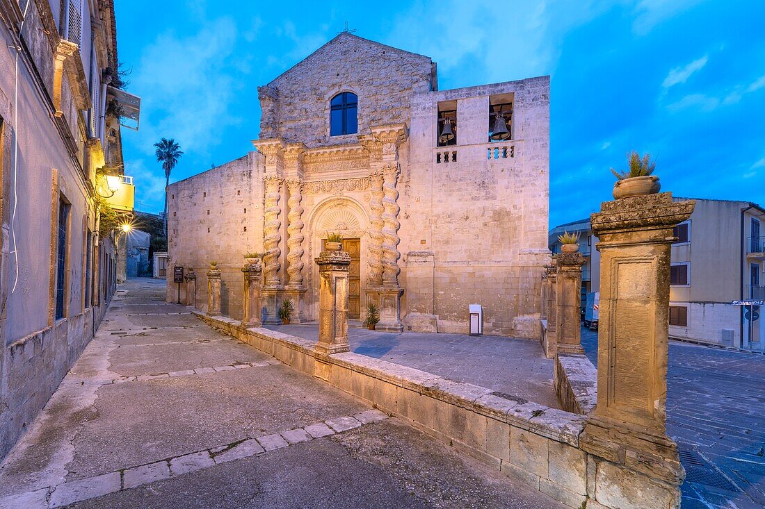 Church of the Annunciation, Palazzolo Acreide, Val di Noto, Siracusa, Sicily, Italy, Mediterranean, Europe