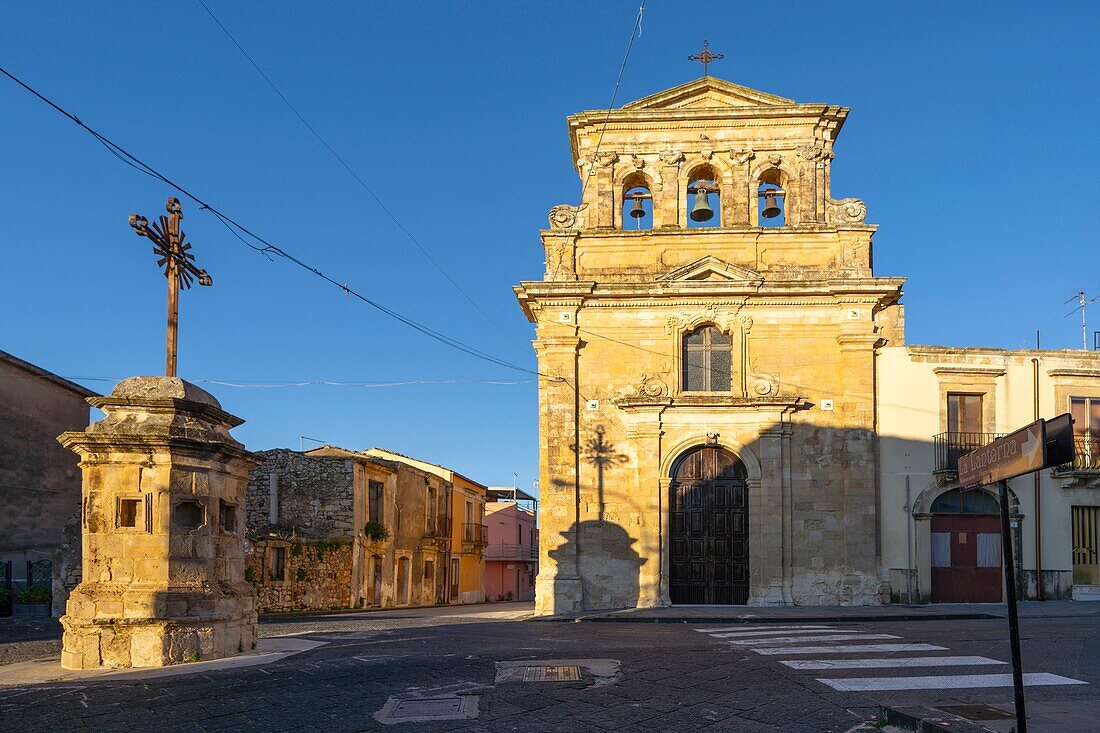 Kirche der Heiligen Sophia (Chiesa di Santa Sofia), Ferla, Provinz Syrakus, Sizilien, Italien, Mittelmeerraum, Europa