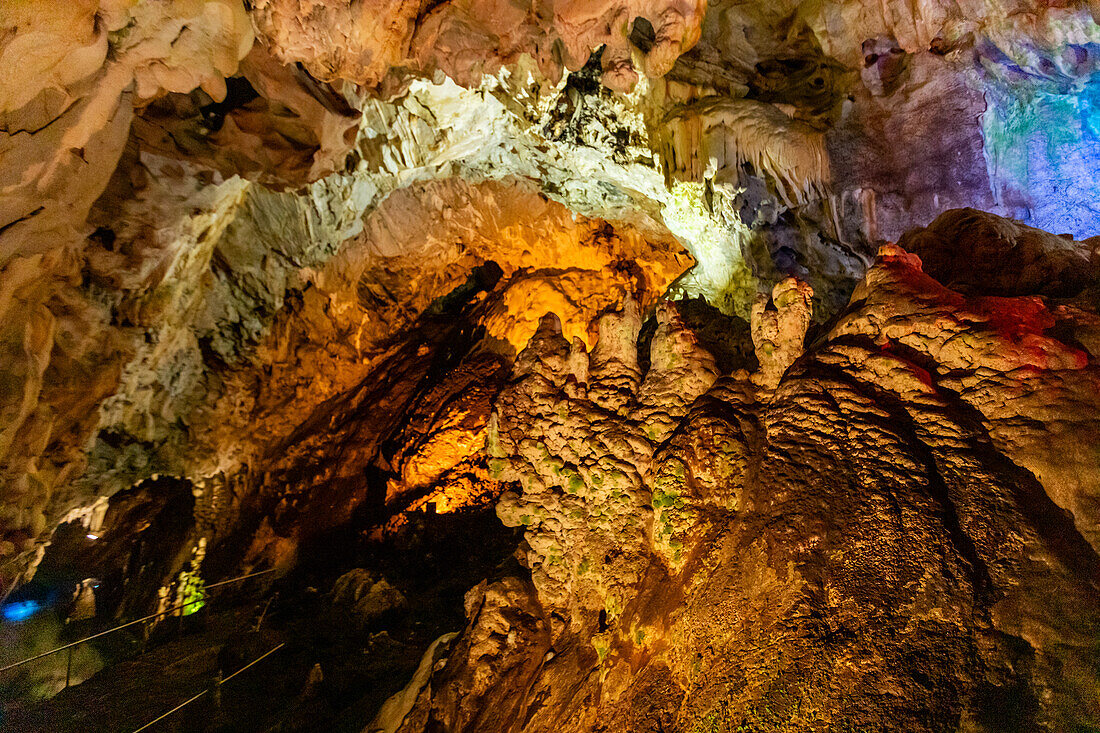 Vrelo Cave near Canyon Matka, Macedonia, Europe