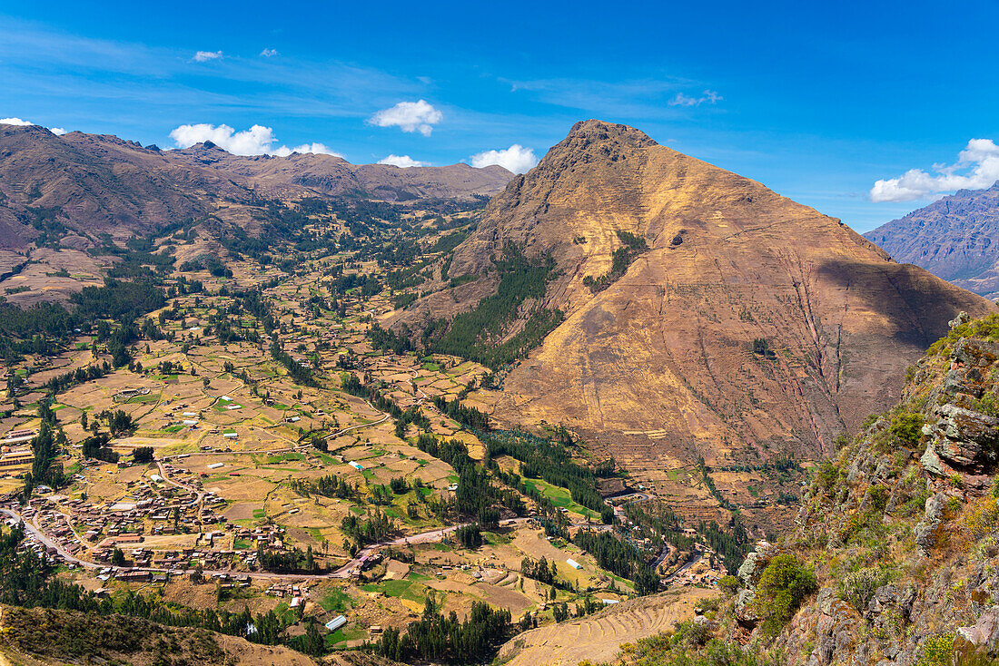 Stadt Pisac (Pisaq), Heiliges Tal, Provinz Calca, Region Cusco (Cuzco), Peru, Südamerika