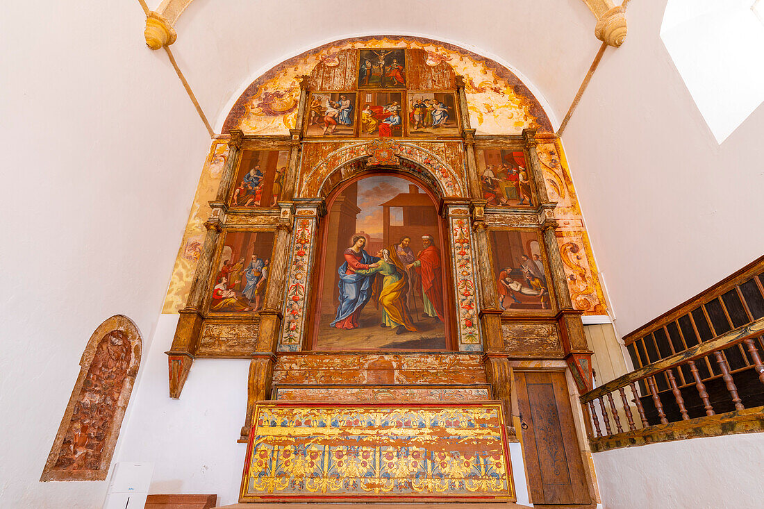 Das Innere der Igreja da Misericordia, Silves, Algarve, Portugal, Iberische Halbinsel, Südwesteuropa