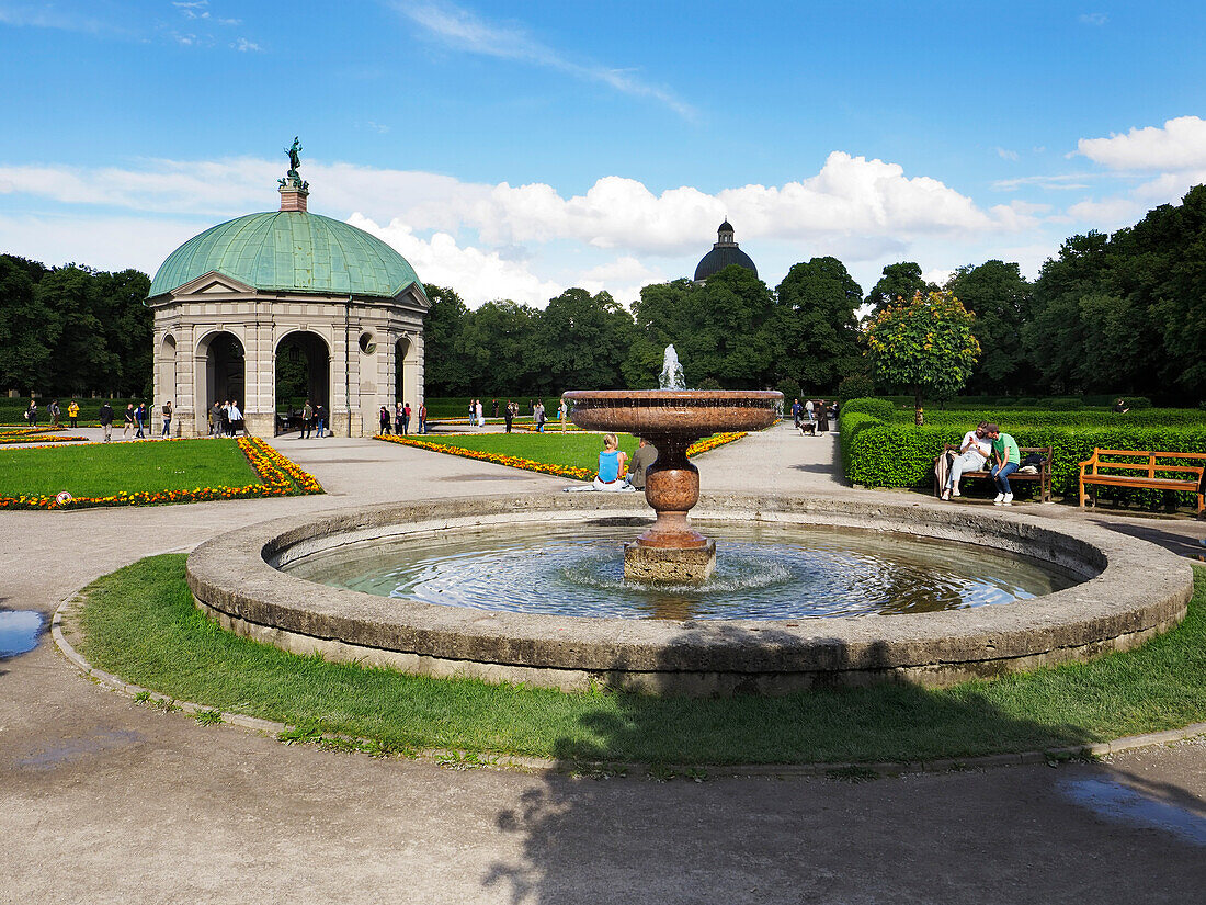 Der Hofgarten, München, Bayern, Deutschland, Europa