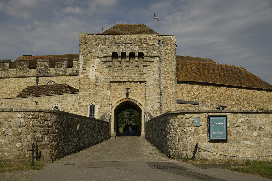 Leeds Castle in der Nähe von Maidstone, Kent, England, Vereinigtes Königreich, Europa