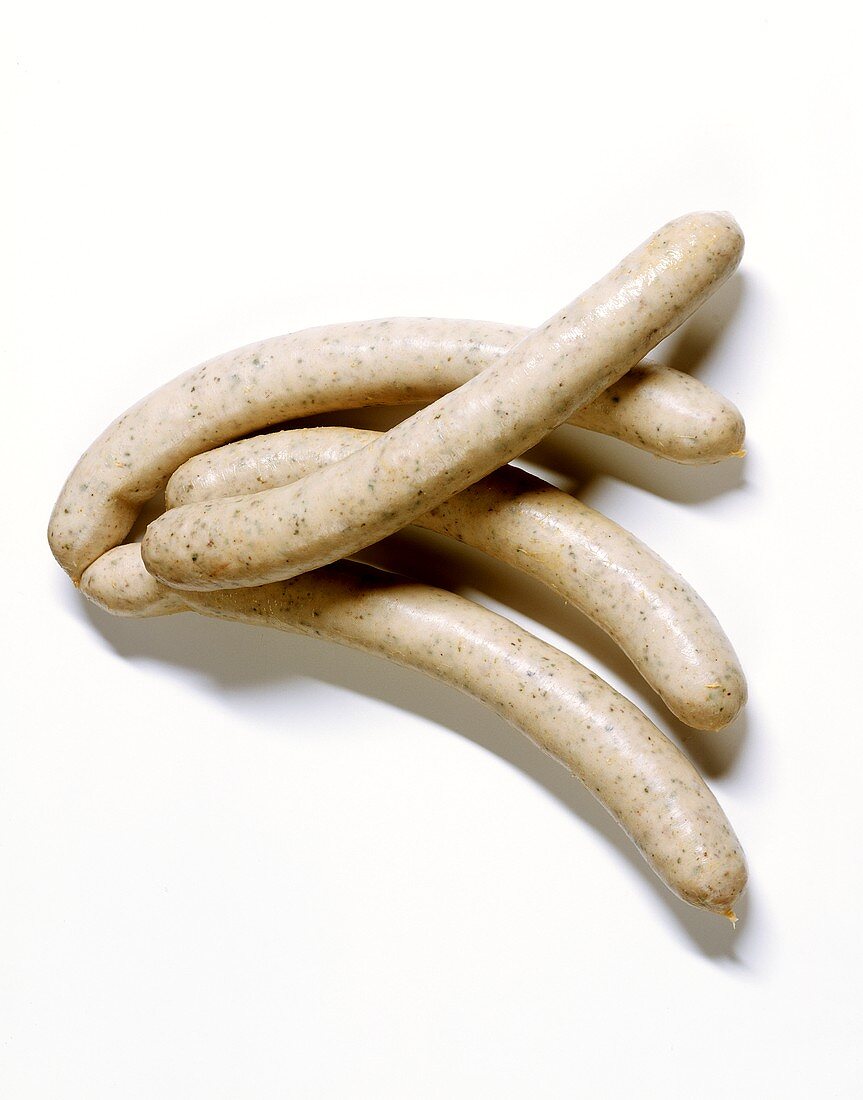 Four Thuringian sausages