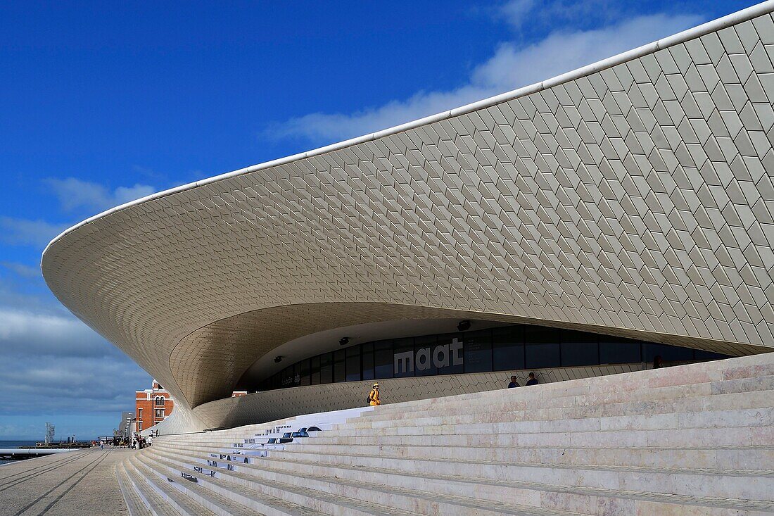 Portugal, Lissabon, Stadtteil Belém, MAAT (Museum für Kunst, Architektur und Technologie) (2016)